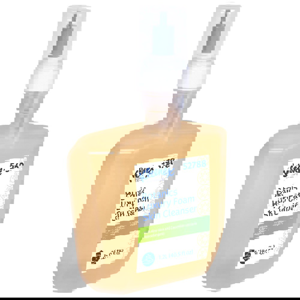 Botanics Luxury Foam Skin Cleanser, Fresh Scent, 1,200 mL Refill, 4/Carton